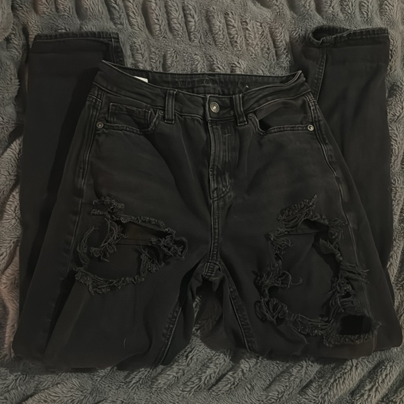 Black American eagle jeans size 0 (612) - Picture 2 of 3